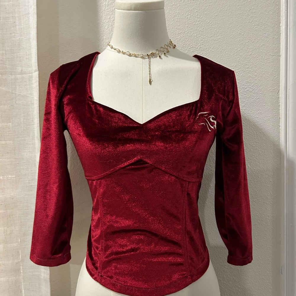 Vintage jonny blaze red top